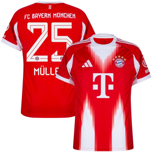 Bayern München Hemmatröja Müller 25 2025–2026 Bayern München Hemmatröja Müller 25 2025–2026